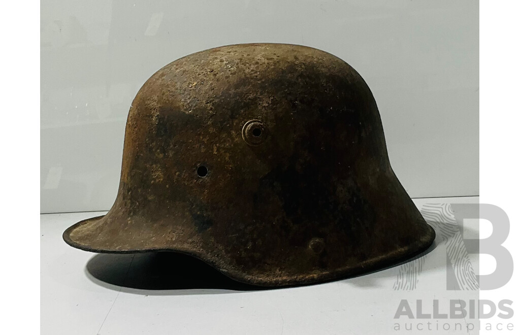 1914-1918 German Empire World War One Stahlhelm