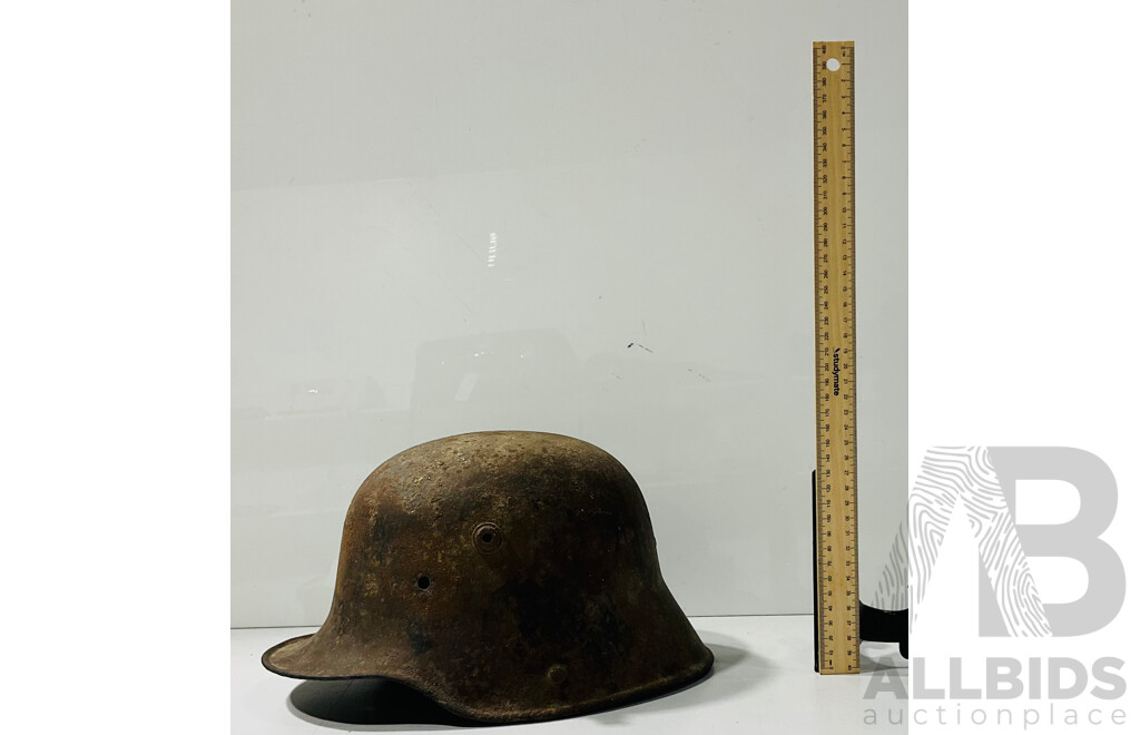 1914-1918 German Empire World War One Stahlhelm