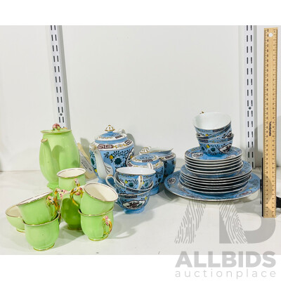 Collection of Royal Winton Grimwades and Other China Including Plates, Teacups, a Teapot and More