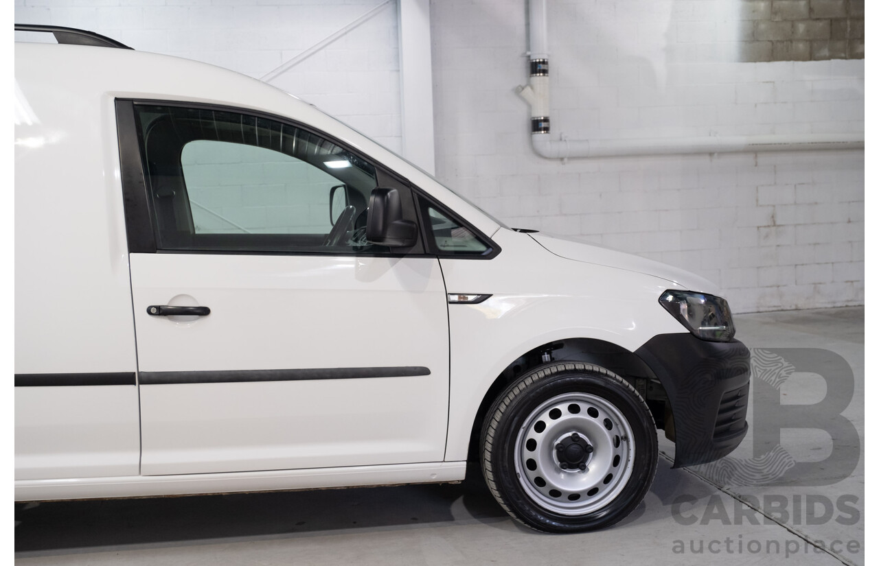 12/2018 Volkswagen Caddy TSI220 2K MY19 2d Van White Turbo 1.4L