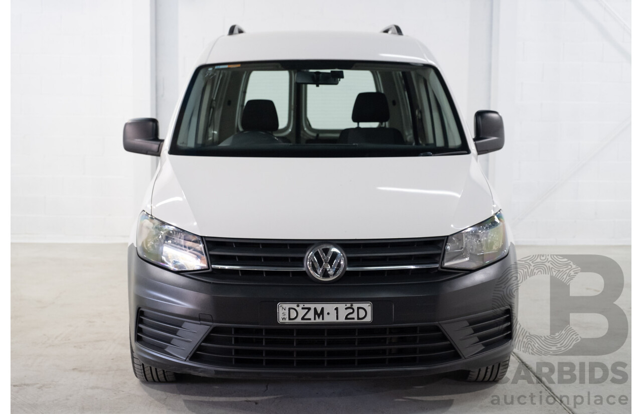 12/2018 Volkswagen Caddy TSI220 2K MY19 2d Van White Turbo 1.4L