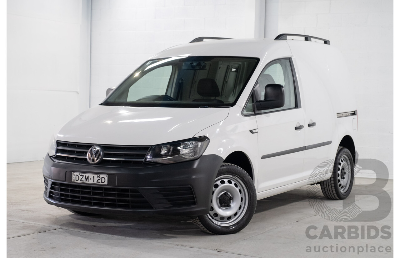 12/2018 Volkswagen Caddy TSI220 2K MY19 2d Van White Turbo 1.4L