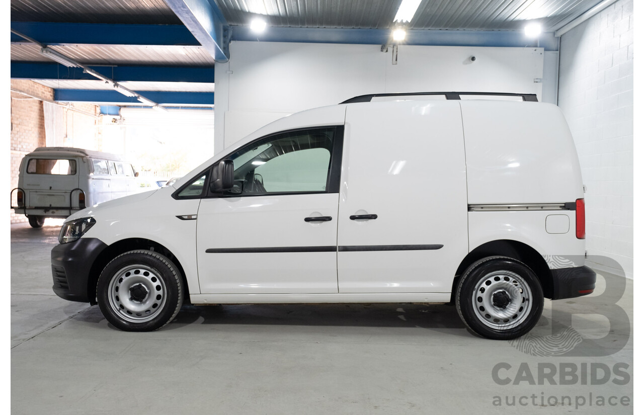 12/2018 Volkswagen Caddy TSI220 2K MY19 2d Van White Turbo 1.4L