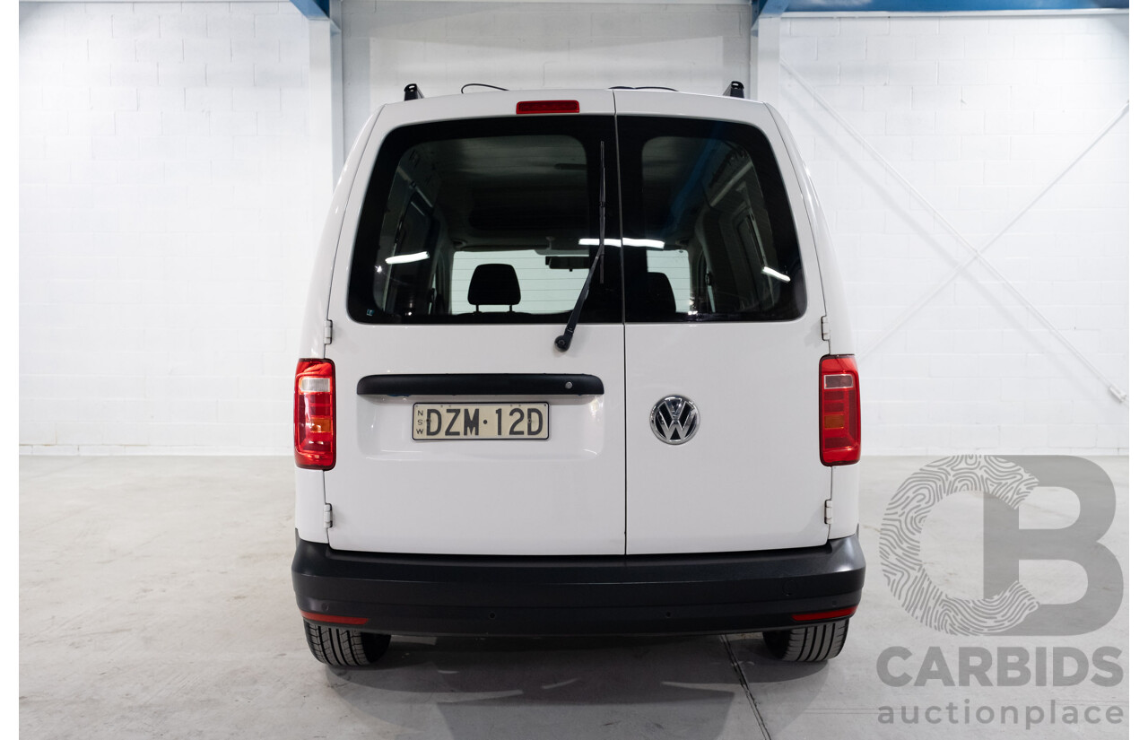 12/2018 Volkswagen Caddy TSI220 2K MY19 2d Van White Turbo 1.4L