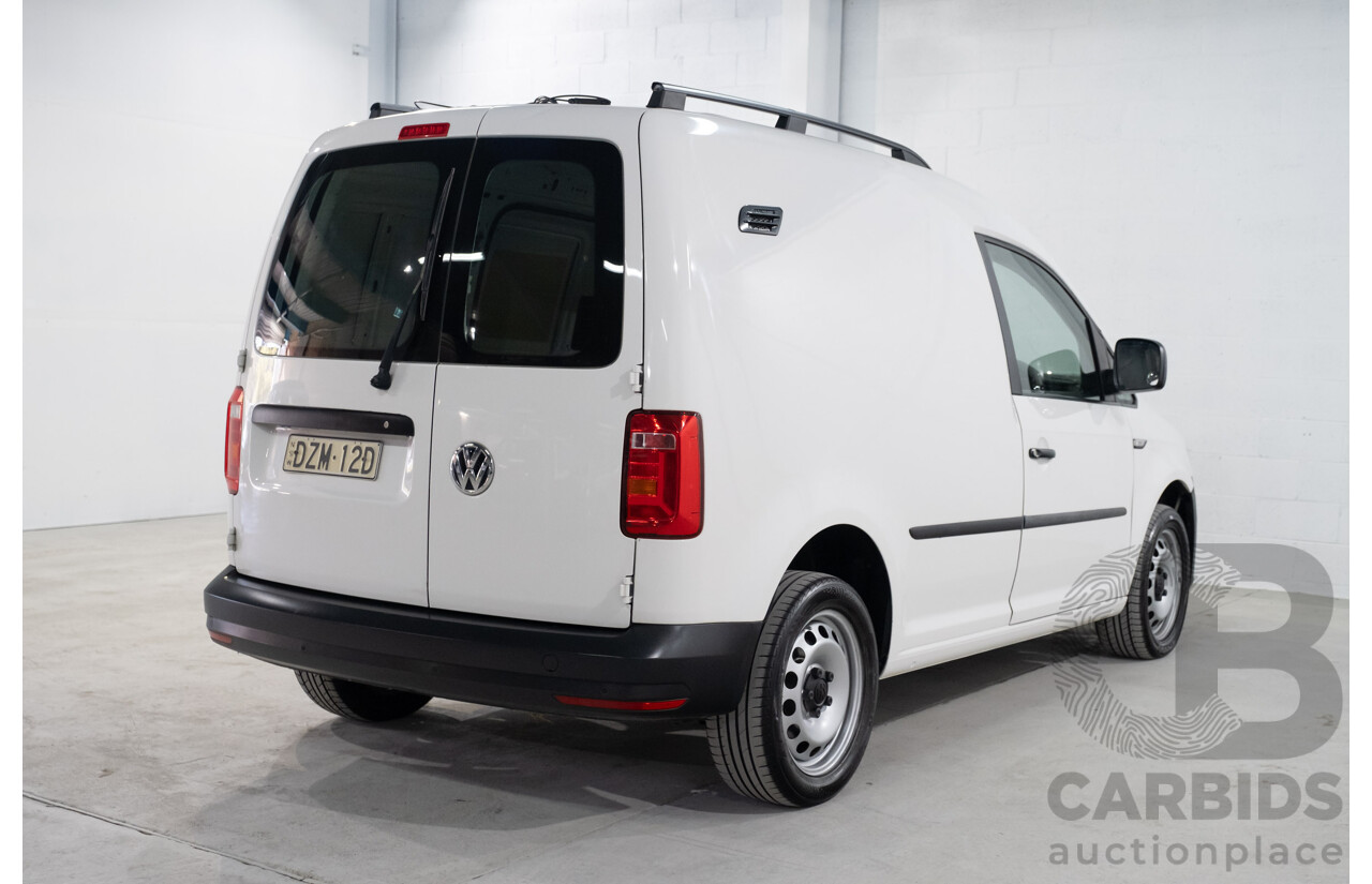 12/2018 Volkswagen Caddy TSI220 2K MY19 2d Van White Turbo 1.4L