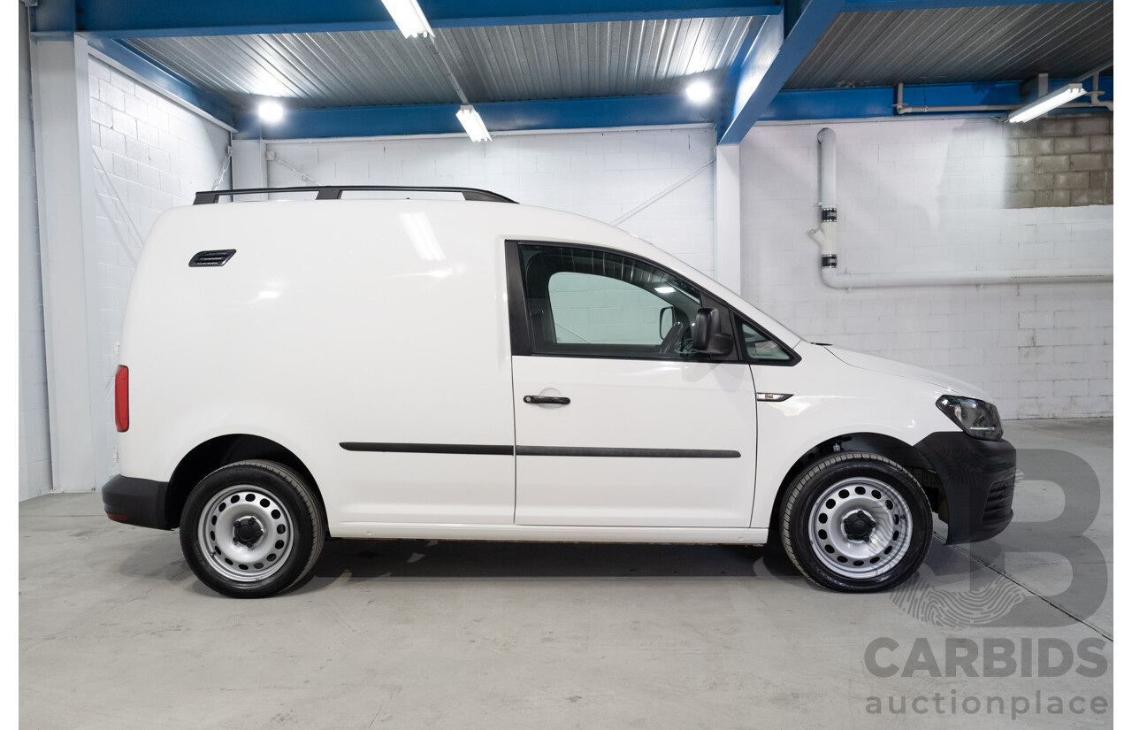 12/2018 Volkswagen Caddy TSI220 2K MY19 2d Van White Turbo 1.4L