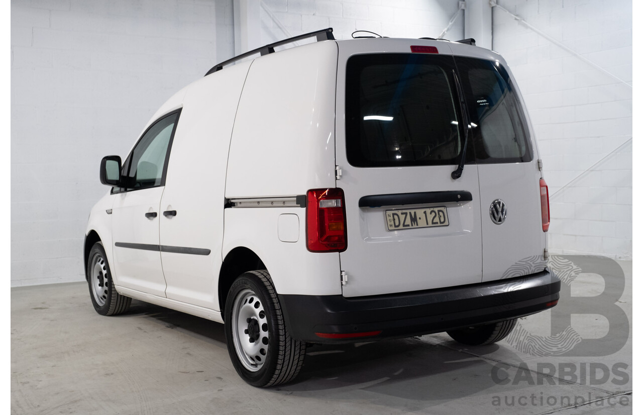 12/2018 Volkswagen Caddy TSI220 2K MY19 2d Van White Turbo 1.4L