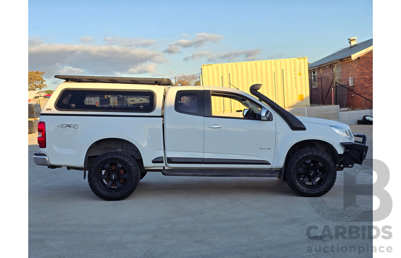 7/2012 Holden Colorado LTZ (4x4) RG Space Cab P/Up White Turbo Diesel 2.8L