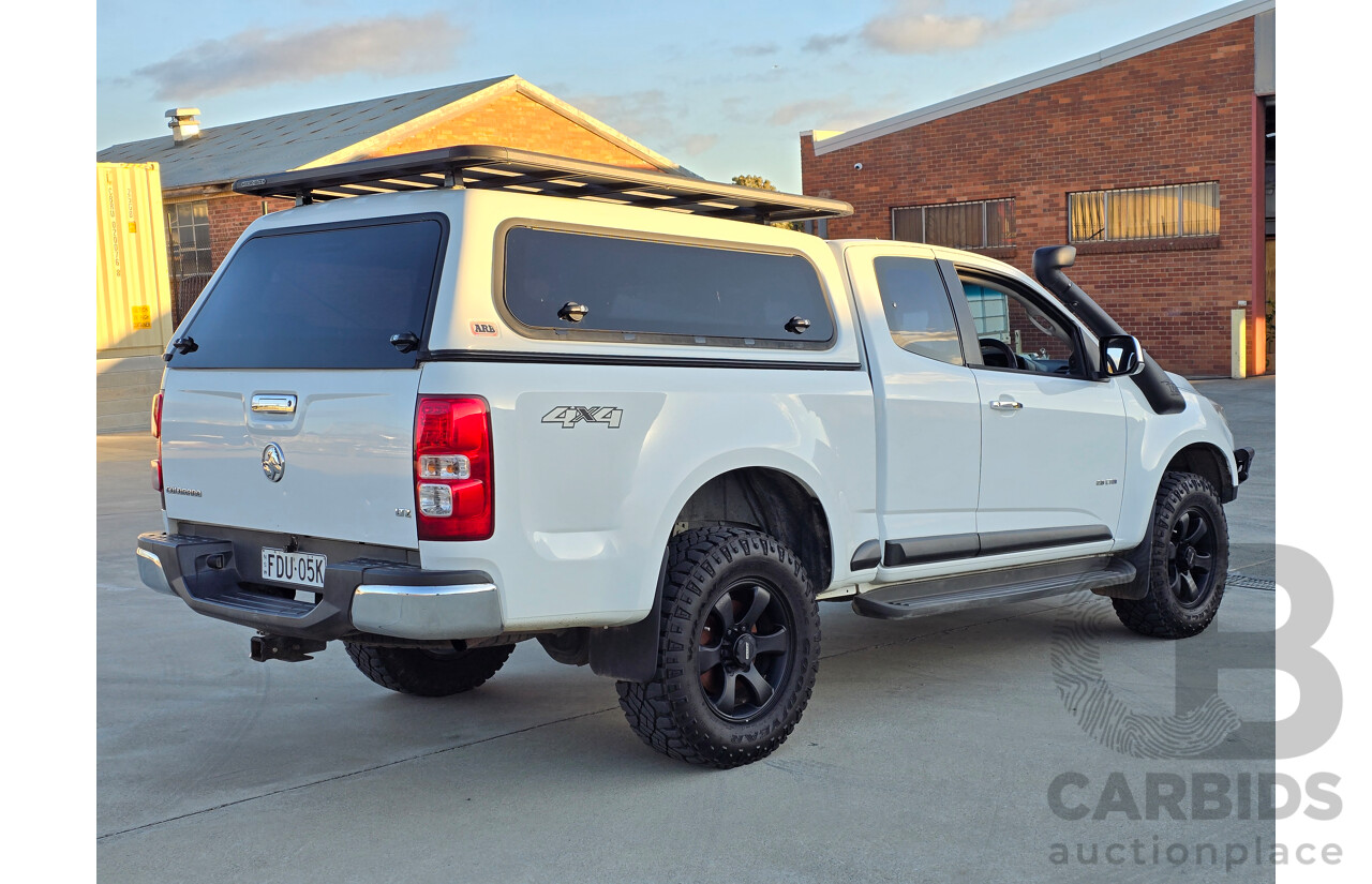 7/2012 Holden Colorado LTZ (4x4) RG Space Cab P/Up White Turbo Diesel 2.8L