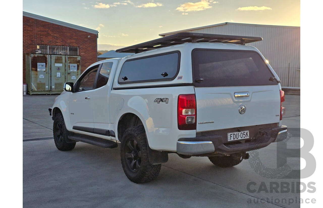 7/2012 Holden Colorado LTZ (4x4) RG Space Cab P/Up White Turbo Diesel 2.8L