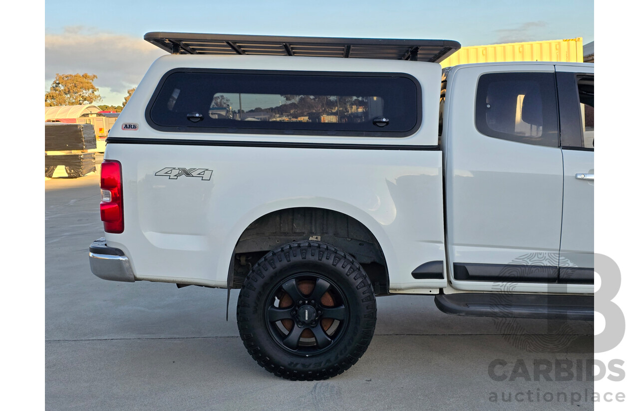 7/2012 Holden Colorado LTZ (4x4) RG Space Cab P/Up White Turbo Diesel 2.8L