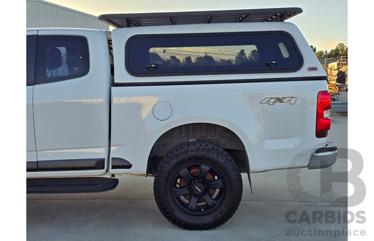 7/2012 Holden Colorado LTZ (4x4) RG Space Cab P/Up White Turbo Diesel 2.8L