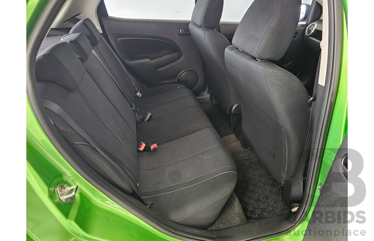 10/2007 Mazda Mazda2 Genki DE 5d Hatchback Green 1.5L