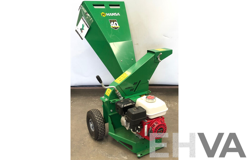 Hansa C7 Petrol Powered Wood Chipper