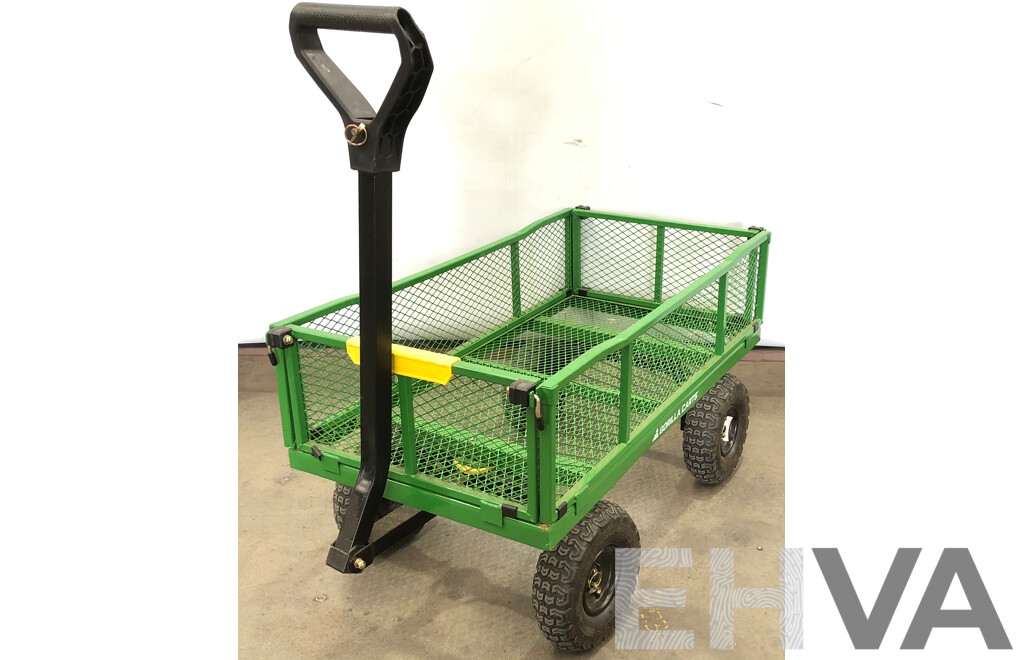 Gorilla Carts 115L Steel Mesh Cart