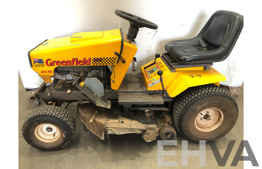 Greenfield Fastcut 34 Ride on 34 Inch Petrol Lawn Mower