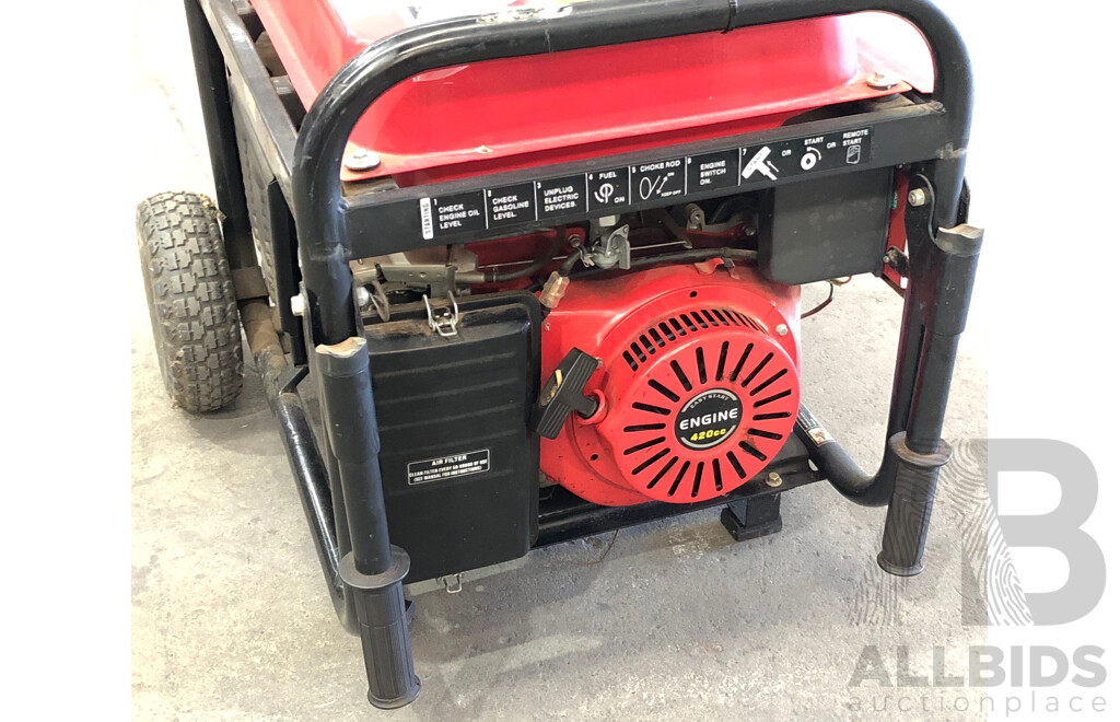 Strike Force TB 9000E Four Stroke Petrol 8.5 KVA Pure Sine Wave Inverter Generator