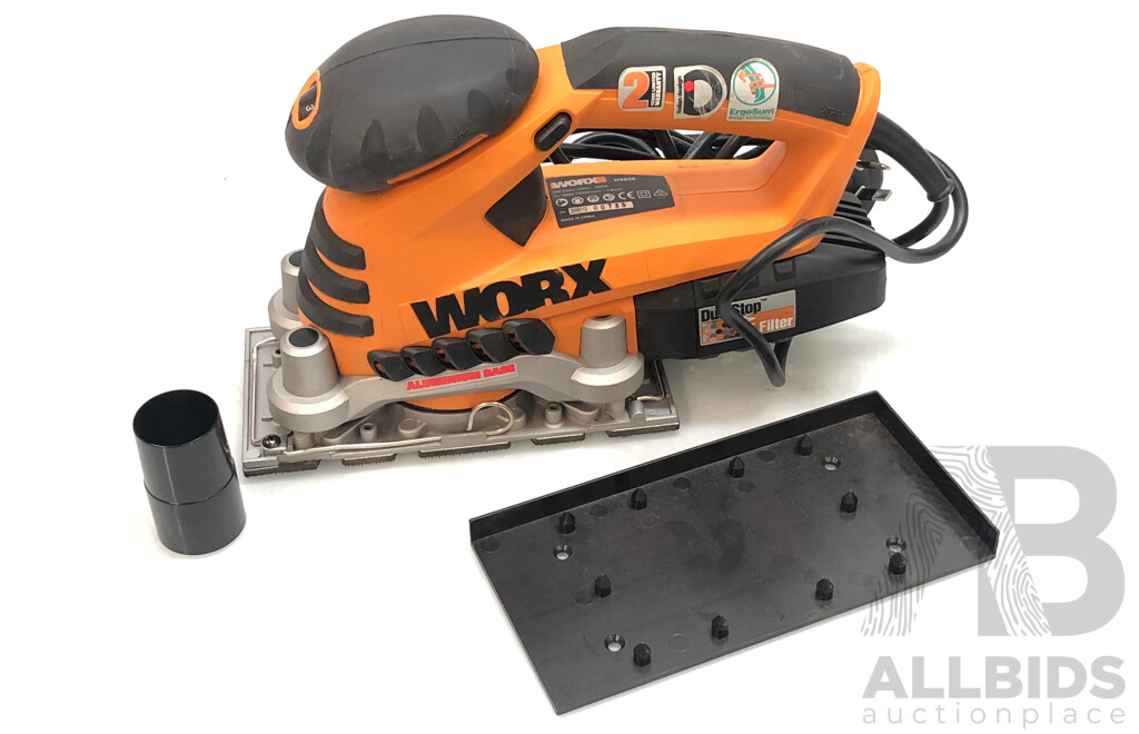 Worx WX638 90mm Electric Orbital Finishing Sander