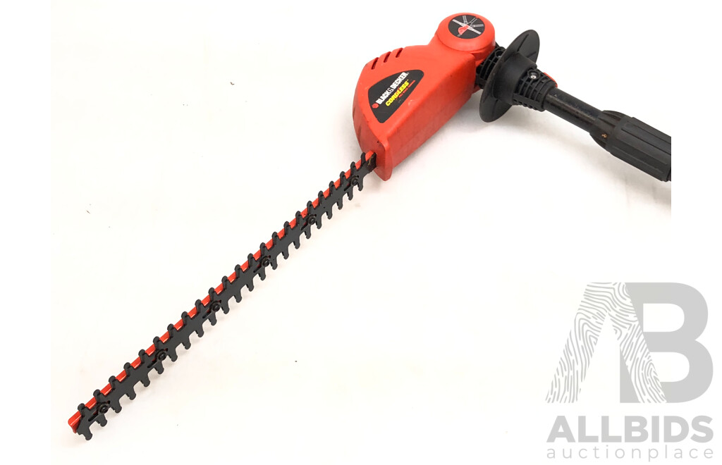 Black and Decker 18 Volt Cordless Pole Hedge Trimmer