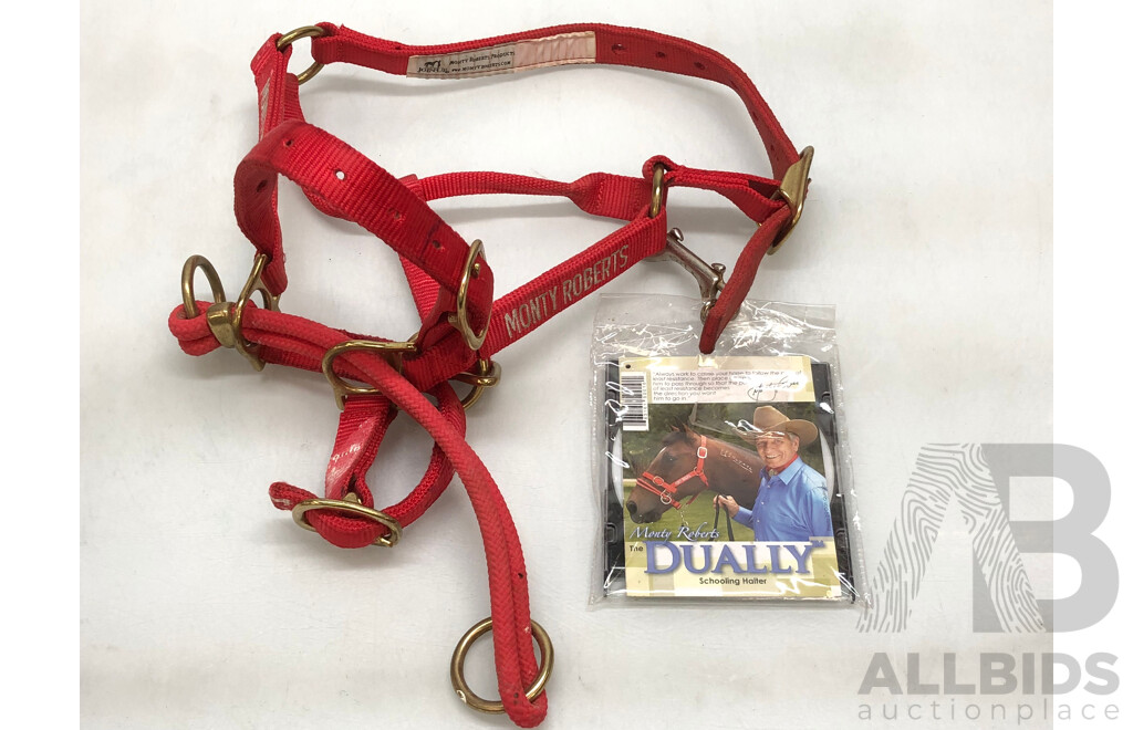 Set of Two Monty Roberts Long Lines(9.4m) and Two Monty Roberts DVD's