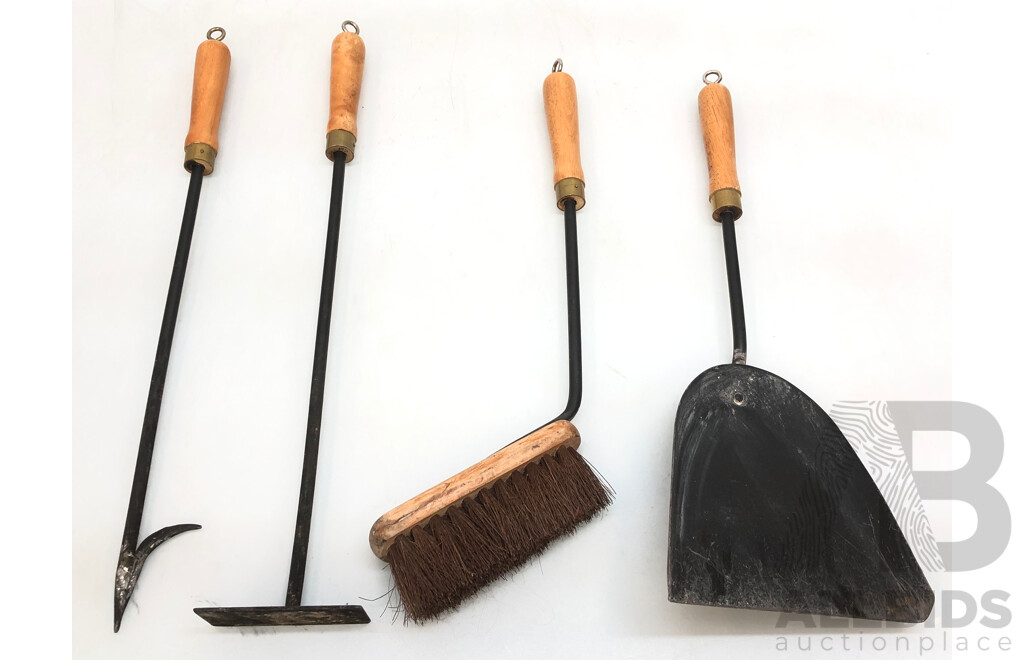 Four Piece Fire Tool Set