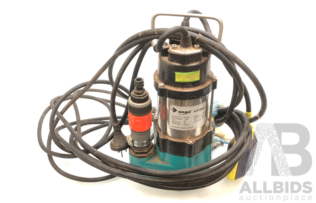 Onga VF150 Electric Drainage Pump