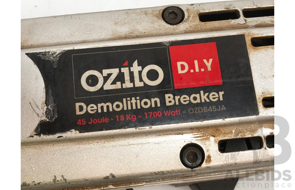 Ozito 1700 Watt Electric Demolition Hammer