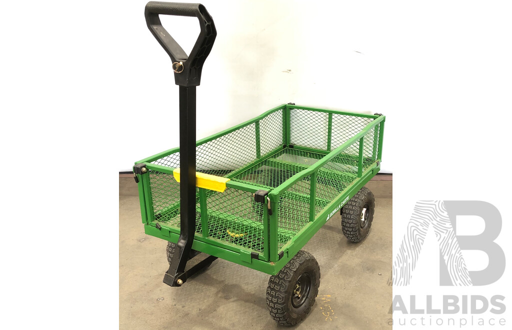 Gorilla Carts 115L Steel Mesh Cart