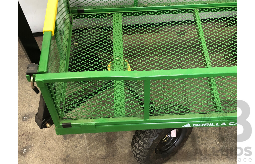 Gorilla Carts 115L Steel Mesh Cart