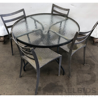 Five Piece Outdoor Dining Setting