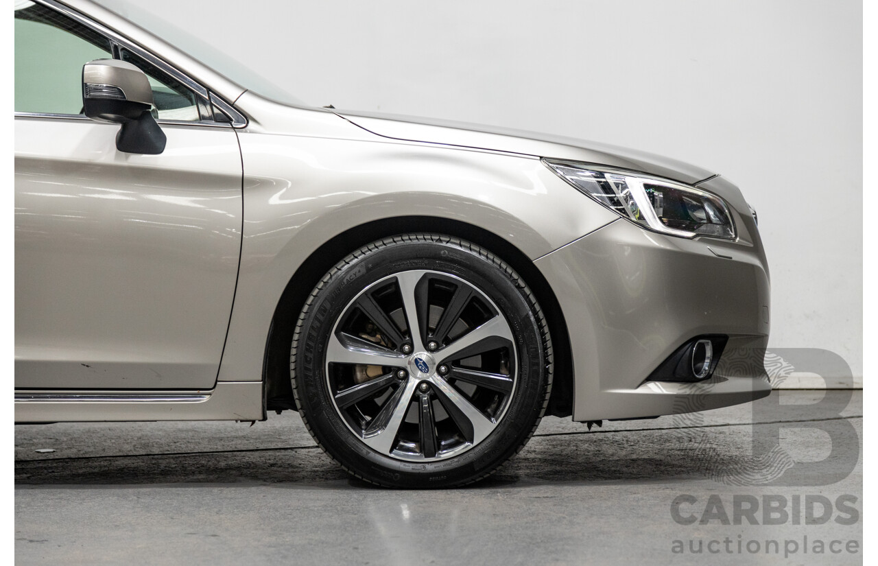 3/2015 Subaru Liberty 3.6R (AWD) MY15 4d Sedan Tungsten Metallic 3.6L