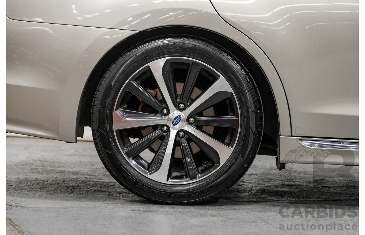 3/2015 Subaru Liberty 3.6R (AWD) MY15 4d Sedan Tungsten Metallic 3.6L