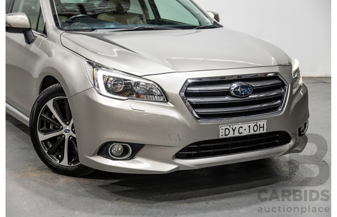 3/2015 Subaru Liberty 3.6R (AWD) MY15 4d Sedan Tungsten Metallic 3.6L