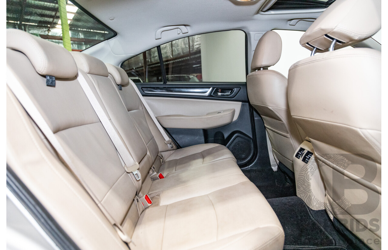 3/2015 Subaru Liberty 3.6R (AWD) MY15 4d Sedan Tungsten Metallic 3.6L