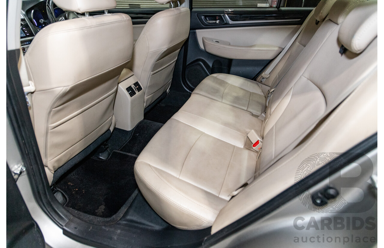 3/2015 Subaru Liberty 3.6R (AWD) MY15 4d Sedan Tungsten Metallic 3.6L