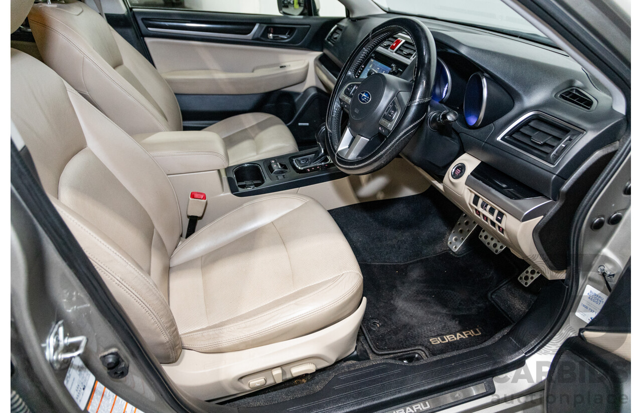 3/2015 Subaru Liberty 3.6R (AWD) MY15 4d Sedan Tungsten Metallic 3.6L