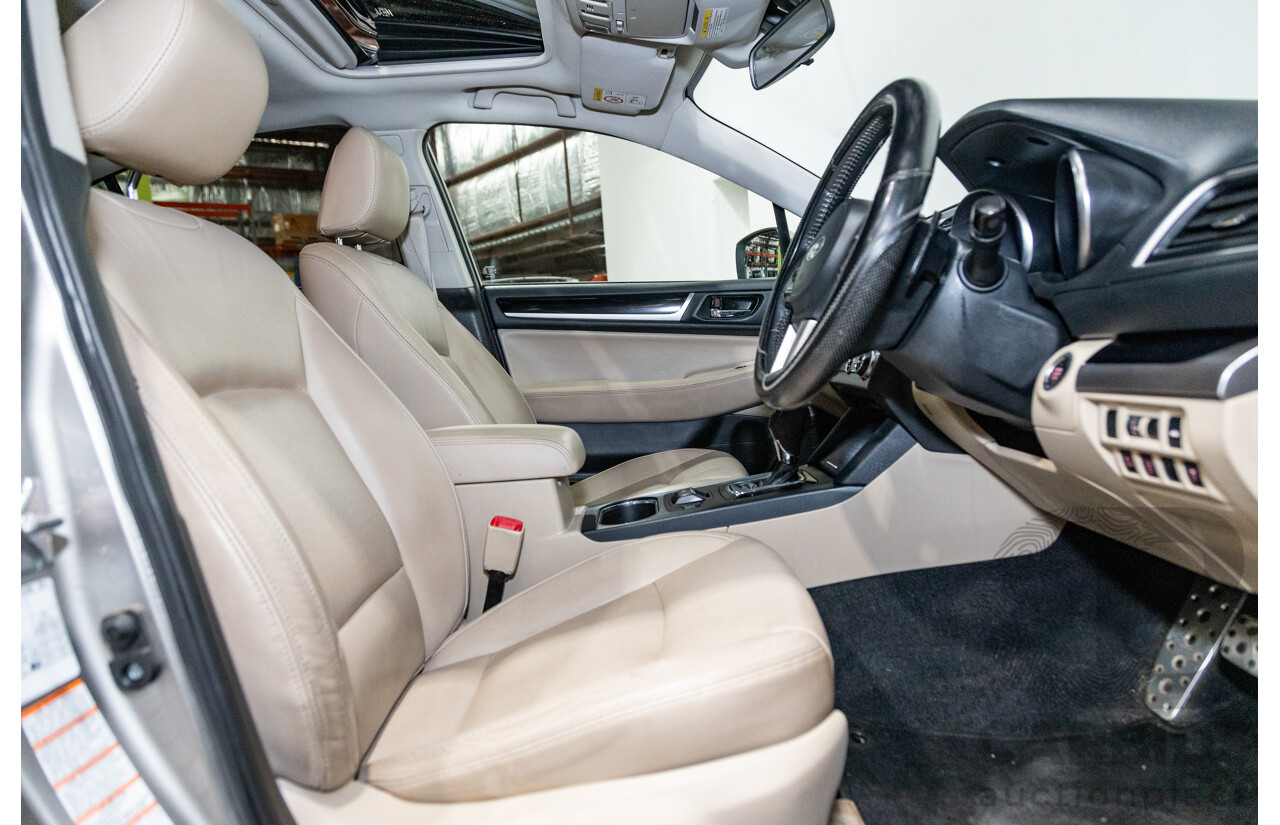3/2015 Subaru Liberty 3.6R (AWD) MY15 4d Sedan Tungsten Metallic 3.6L