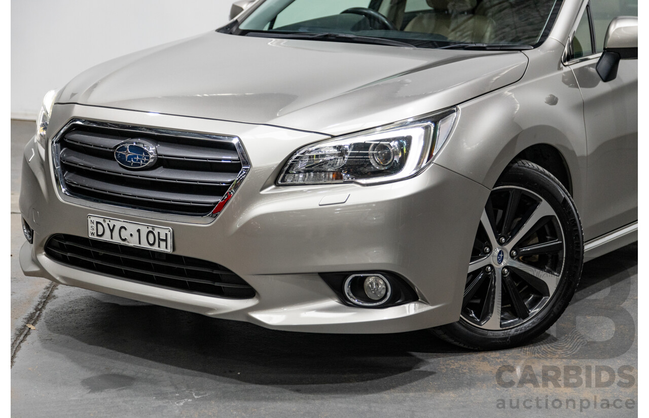3/2015 Subaru Liberty 3.6R (AWD) MY15 4d Sedan Tungsten Metallic 3.6L