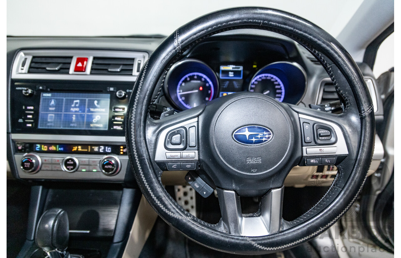 3/2015 Subaru Liberty 3.6R (AWD) MY15 4d Sedan Tungsten Metallic 3.6L