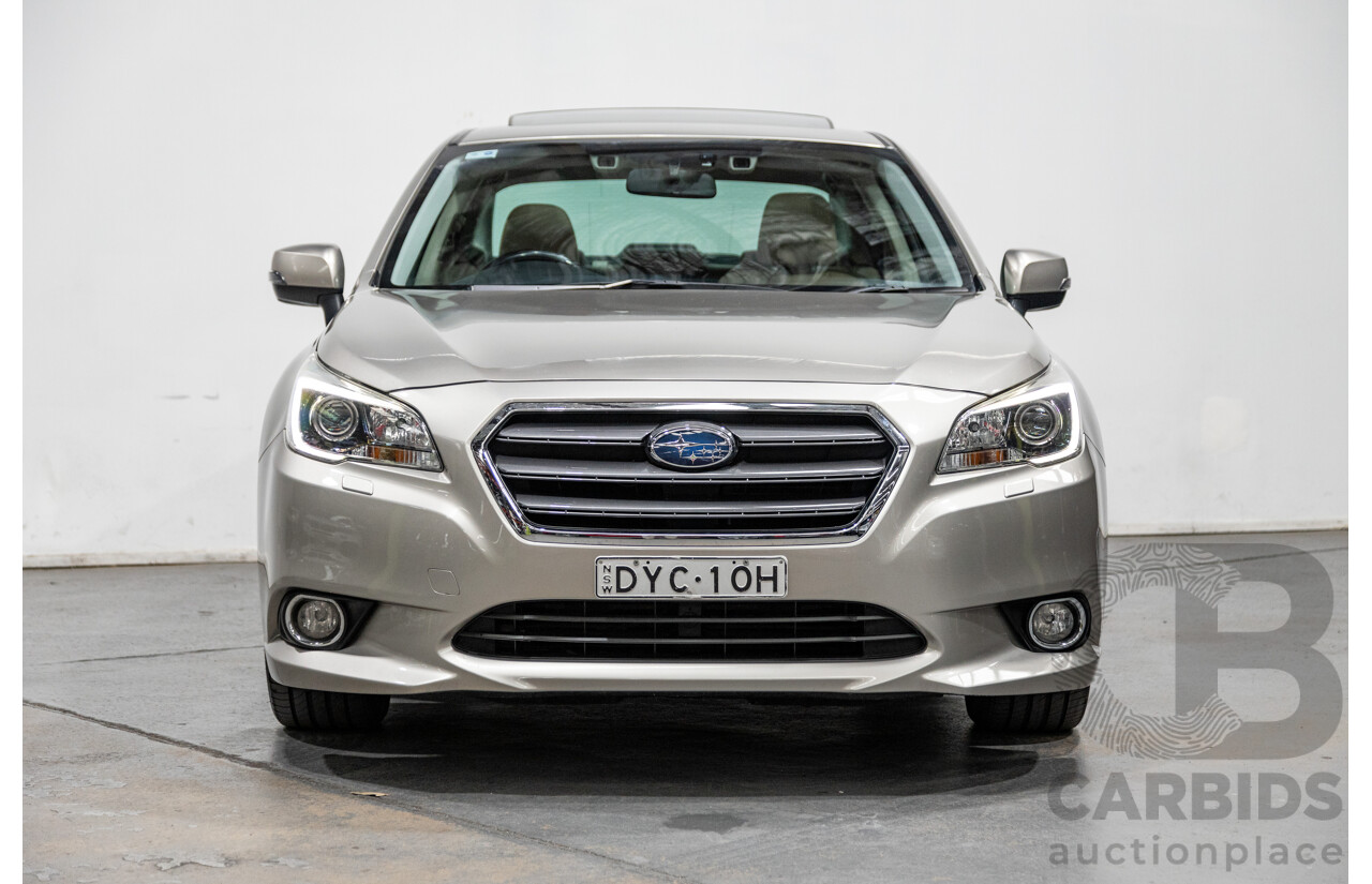 3/2015 Subaru Liberty 3.6R (AWD) MY15 4d Sedan Tungsten Metallic 3.6L