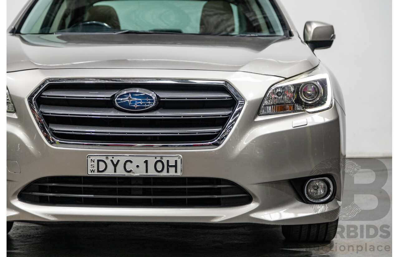 3/2015 Subaru Liberty 3.6R (AWD) MY15 4d Sedan Tungsten Metallic 3.6L