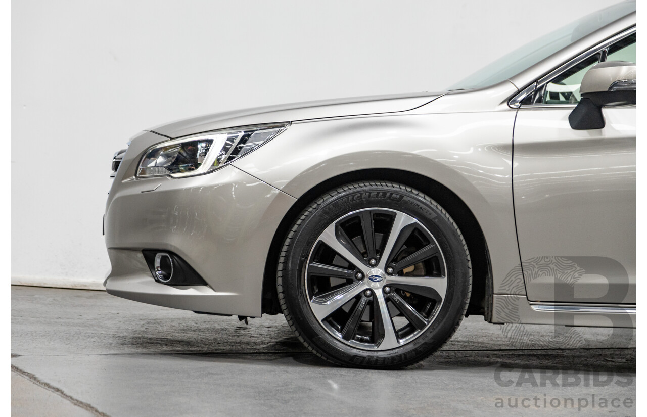 3/2015 Subaru Liberty 3.6R (AWD) MY15 4d Sedan Tungsten Metallic 3.6L