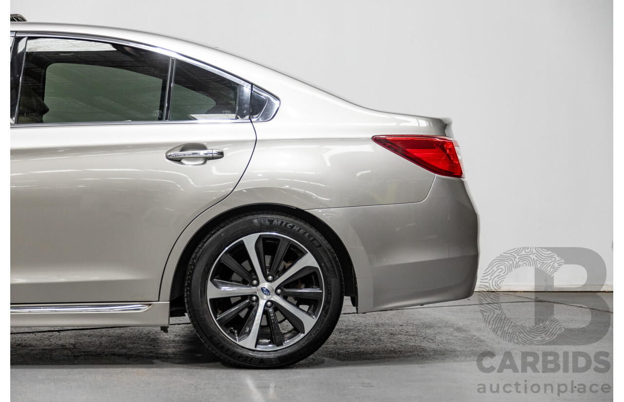 3/2015 Subaru Liberty 3.6R (AWD) MY15 4d Sedan Tungsten Metallic 3.6L