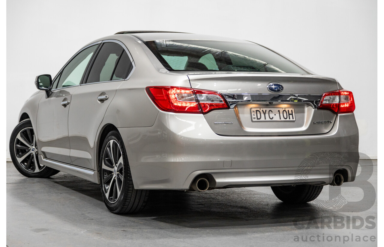 3/2015 Subaru Liberty 3.6R (AWD) MY15 4d Sedan Tungsten Metallic 3.6L