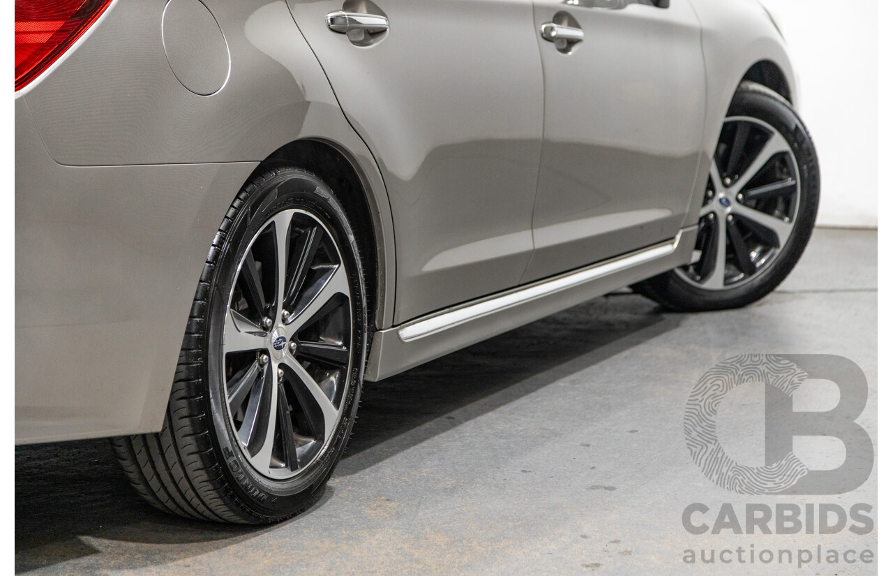 3/2015 Subaru Liberty 3.6R (AWD) MY15 4d Sedan Tungsten Metallic 3.6L