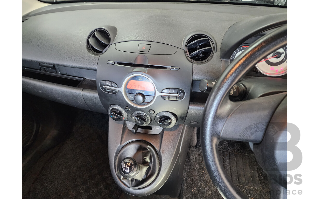 03/2009 Mazda Mazda2 NEO FWD DE 5D Hatchback Black 1.5L