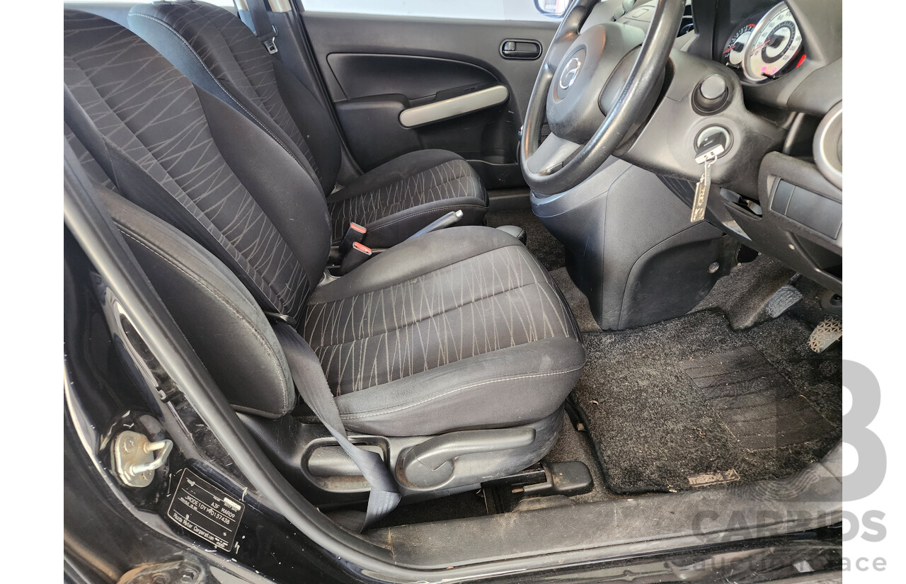 03/2009 Mazda Mazda2 NEO FWD DE 5D Hatchback Black 1.5L