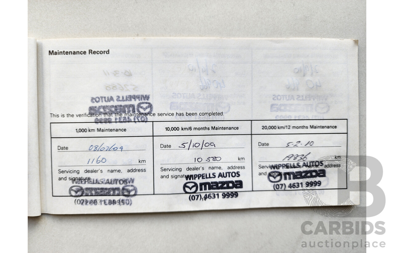03/2009 Mazda Mazda2 NEO FWD DE 5D Hatchback Black 1.5L