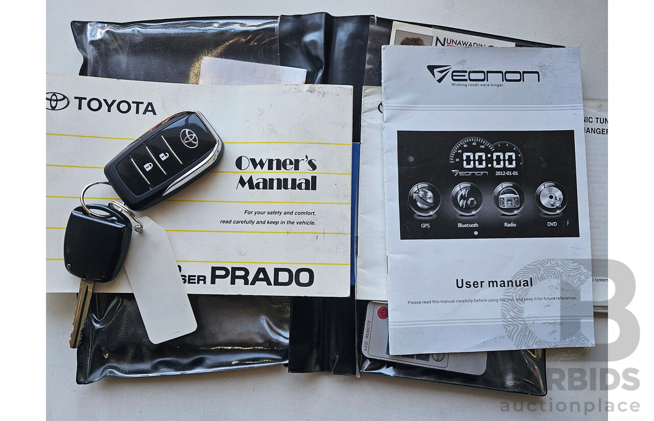 1/2007 Toyota Landcruiser Prado VX (4x4) GRJ120R 07 UPGRADE 4d Wagon White 4.0L