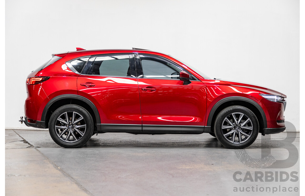 02/2019 Mazda CX-5 GT (AWD) Skyactiv KF MY19 4d Wagon Soul Red Crystal Metallic Turbo Diesel 2.2L